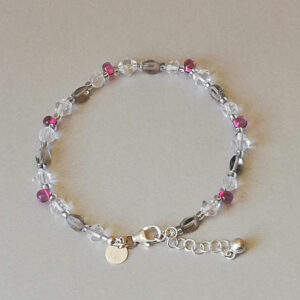 Bracelet en perles de verre