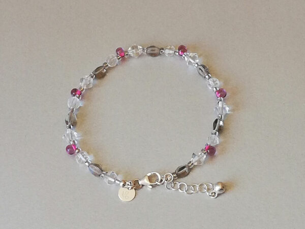 Bracelet en perles de verre