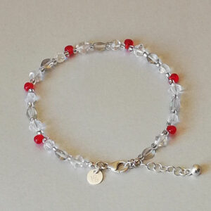 Bracelet en perles de verre