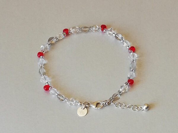 Bracelet en perles de verre