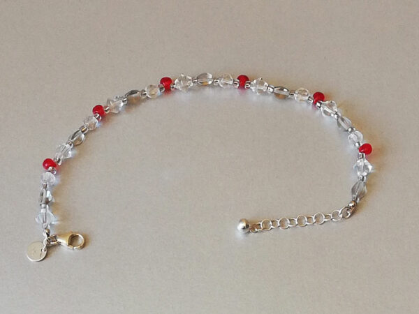 Bracelet en perles de verre