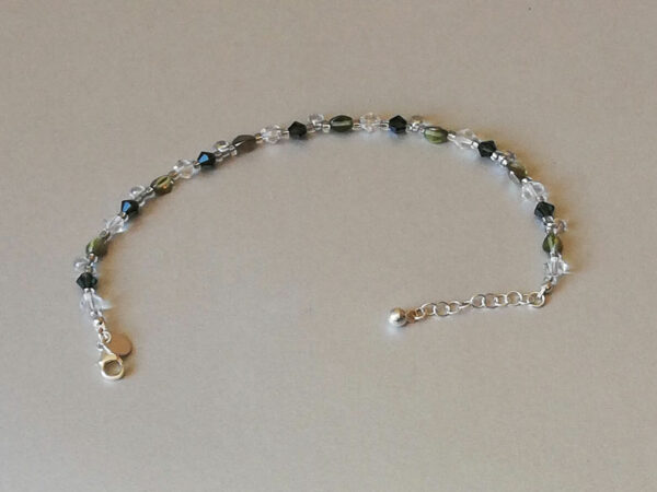 Collier en perles de verre