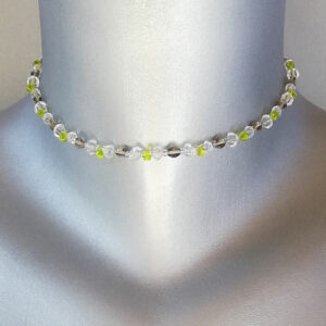 Collier en perles de verre