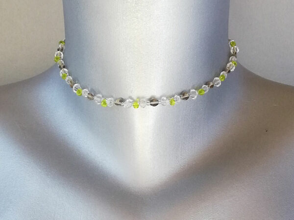 Collier en perles de verre