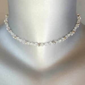 Collier en perles de verre