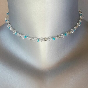 Collier en perles de verre